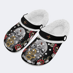 Skull And Sunflower Print Slippers/Sandals Factory Direct Sales