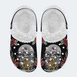 Skull And Sunflower Print Slippers/Sandals Factory Direct Sales