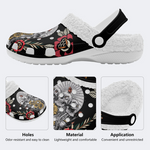 Skull And Sunflower Print Slippers/Sandals Factory Direct Sales