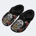 Skull And Sunflower Print Slippers/Sandals Factory Direct Sales