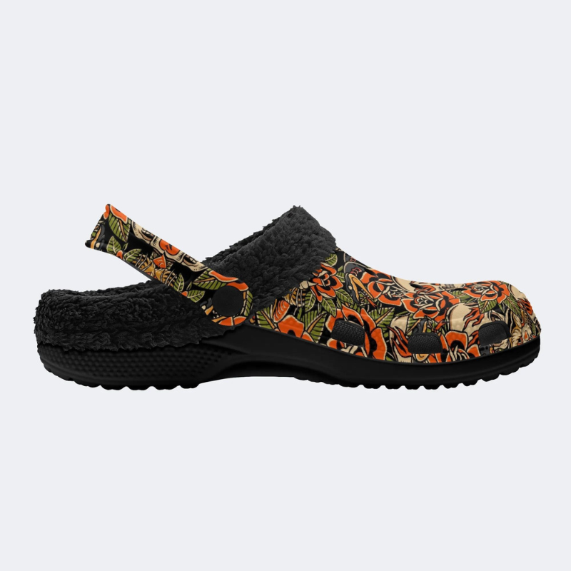 Snake, Tiger And Skull Print Slippers/Sandals