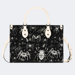 Spider And Moth Print Handbag Factory Direct Sales