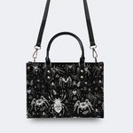 Spider And Moth Print Handbag Factory Direct Sales