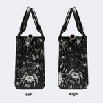 Spider And Moth Print Handbag Factory Direct Sales