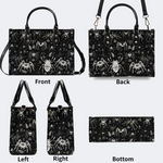 Spider And Moth Print Handbag Factory Direct Sales