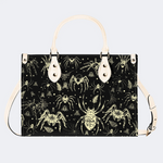 Spider And Moth Print Handbag Factory Direct Sales