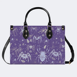 Spider And Moth Print Handbag Factory Direct Sales