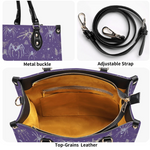 Spider And Moth Print Handbag Factory Direct Sales