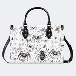 Spider And Moth Print Handbag Factory Direct Sales