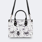 Spider And Moth Print Handbag Factory Direct Sales