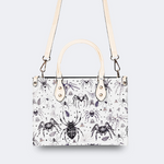 Spider And Moth Print Handbag Factory Direct Sales