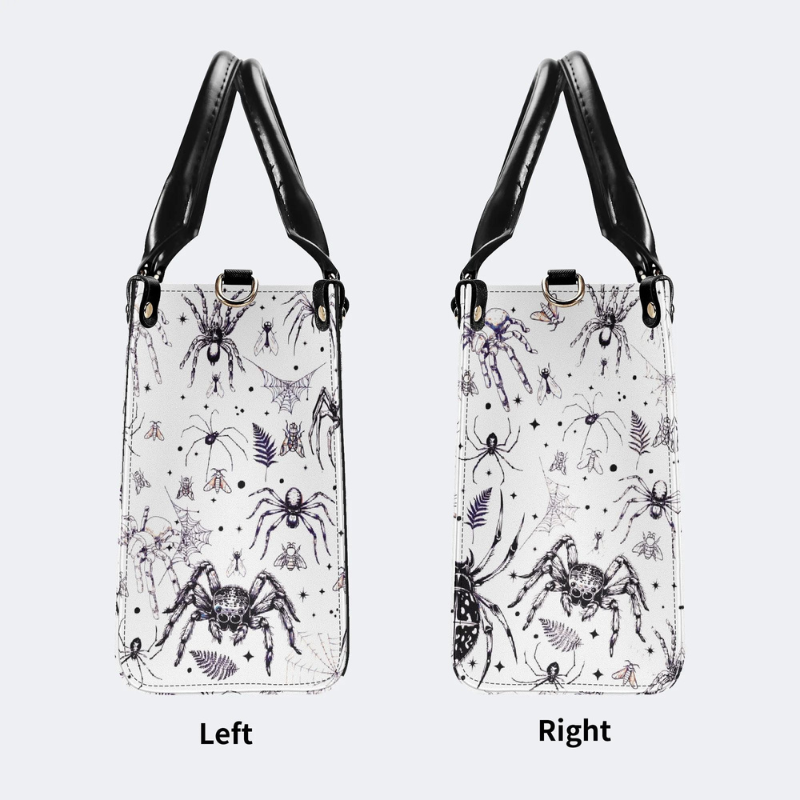 Spider And Moth Print Handbag Factory Direct Sales