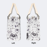 Spider And Moth Print Handbag Factory Direct Sales