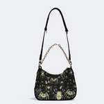 Spider And Moth Print Leather Crossbody Bag Factory direct sales