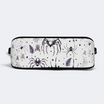 Spider And Moth Print Leather Crossbody Bag Factory direct sales