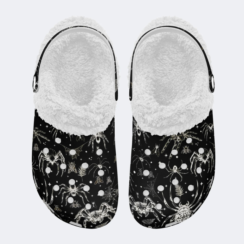 Spider And Moth Print Slippers/Sandals Factory Direct Sales