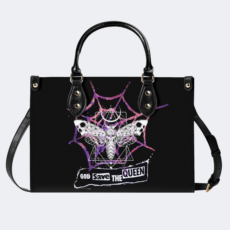 Spiderweb Geometric Moth Handbag Factory Direct Sales