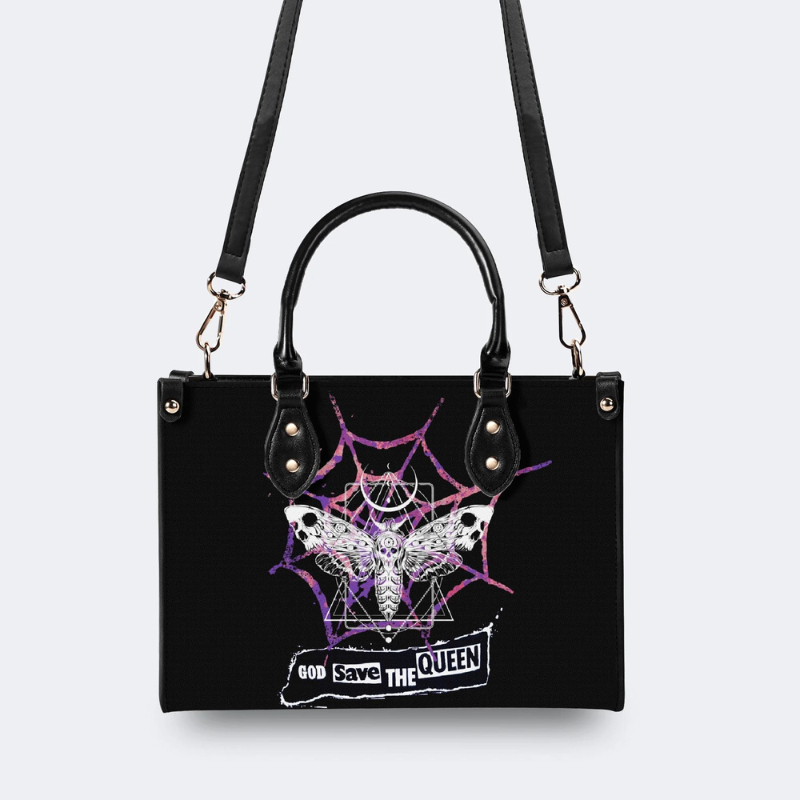 Spiderweb Geometric Moth Handbag Factory Direct Sales