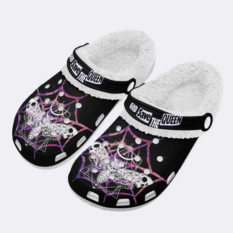 Spiderweb Geometric Moth Slippers/Sandals Factory Direct Sales