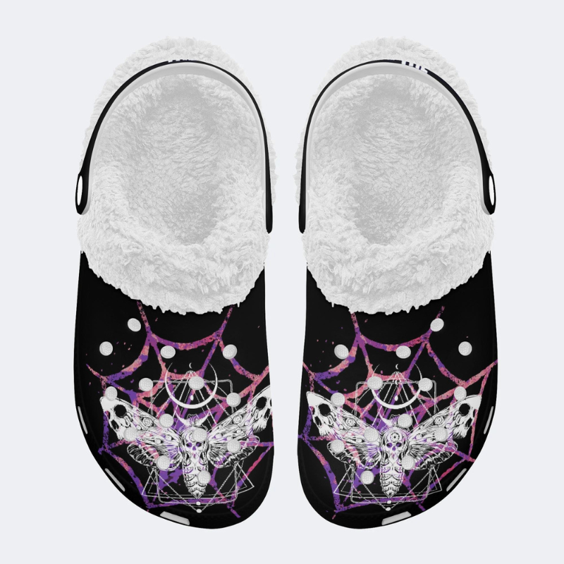 Spiderweb Geometric Moth Slippers/Sandals Factory Direct Sales