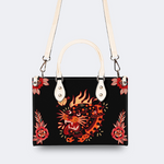 Spotted Leopard Wearing A Collar Handbag Factory Direct Sales