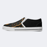 Sun Panther And Starry Sky Slip On Shoes_02