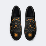 Sun Panther And Starry Sky Slip On Shoes_05