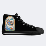 Swallowed By A Shark High Top Canvas Factory Direct Sales