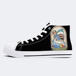Swallowed By A Shark High Top Canvas Factory Direct Sales