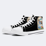 Swallowed By A Shark High Top Canvas Factory Direct Sales