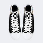 Swallowed By A Shark High Top Canvas Factory Direct Sales