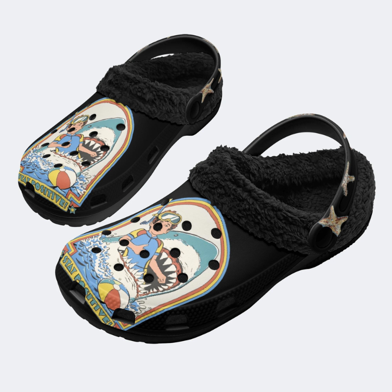 Swallowed By A Shark Slippers/Sandals Factory Direct Sales