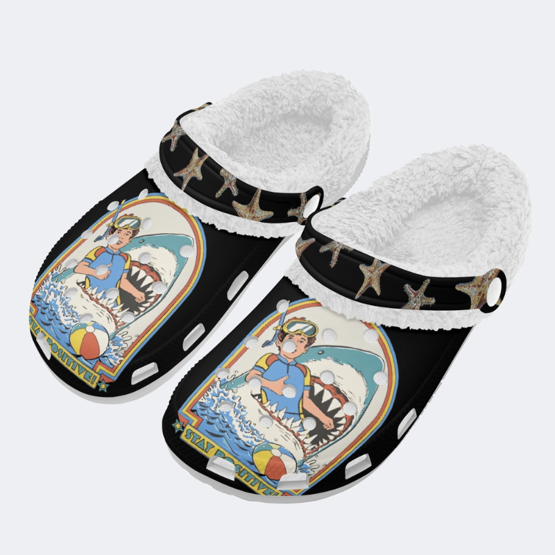 Swallowed By A Shark Slippers/Sandals Factory Direct Sales