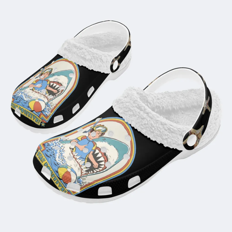 Swallowed By A Shark Slippers/Sandals Factory Direct Sales