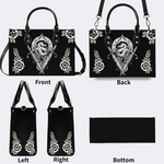 Sword And Snake Print Handbag Factory Direct Sales