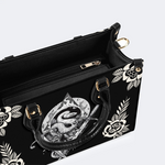 Sword And Snake Print Handbag Factory Direct Sales