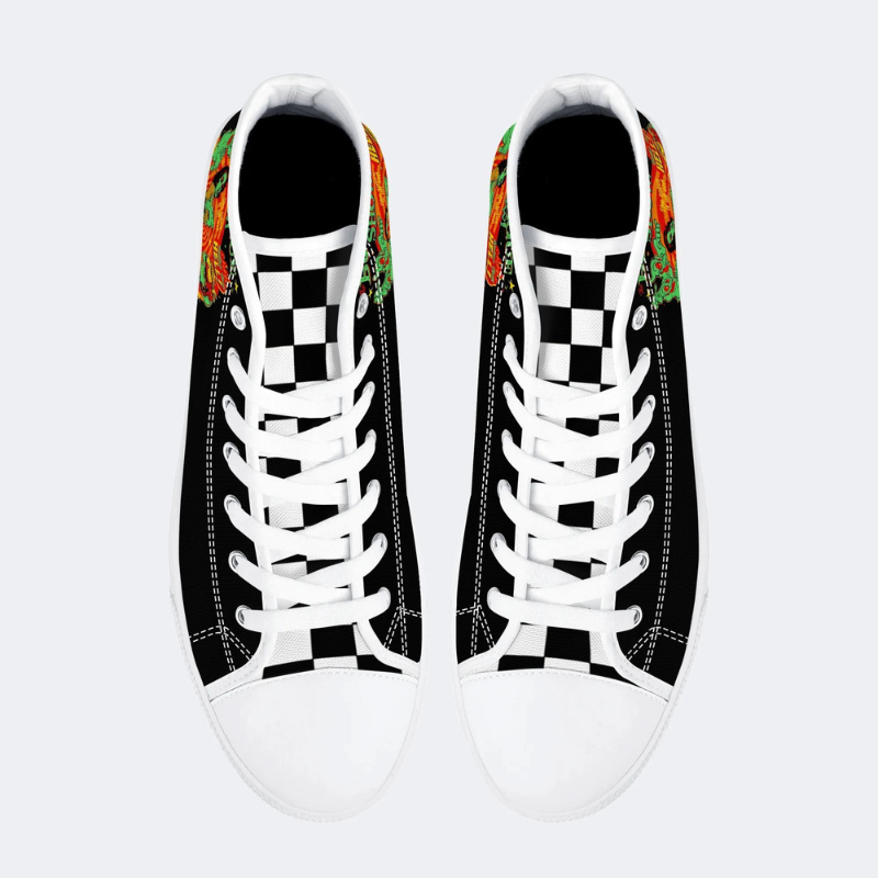 The Boole Sque Show High Top Canvas