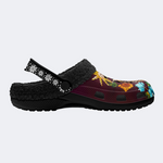 Three-Eyed Leopard Print Slippers/Sandals