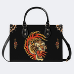 Three-eyed Tiger Print Handbag Factory Direct Sales