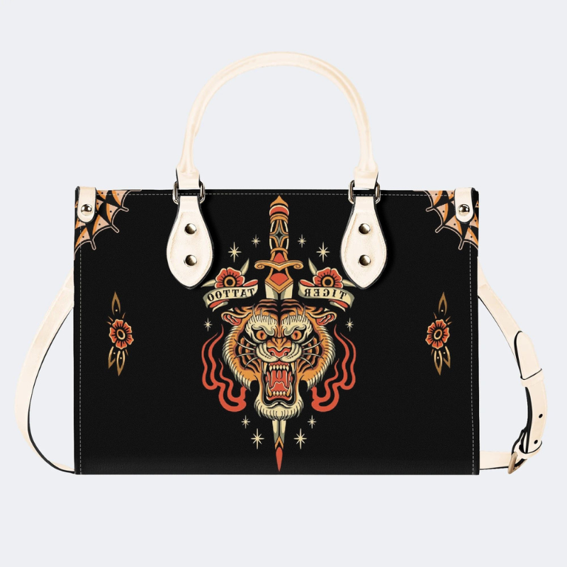 Tiger Head On Dagger Handbag Factory Direct Sales