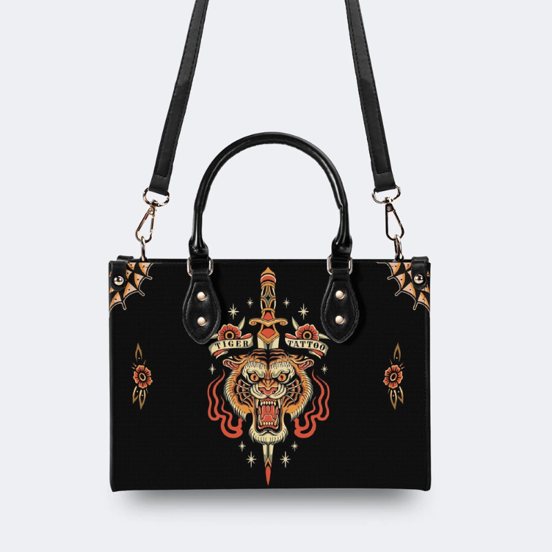 Tiger Head On Dagger Handbag Factory Direct Sales