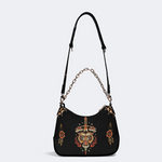 Tiger Head On Dagger Leather Crossbody Bag Factory Direct Sales