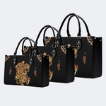 Traditional Tiger And Dragon Print Handbag Factory Direct Sales