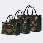 Vintage Moth And Snake Print Handbag Factory Direct Sales_12