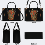 Vintage Tiger And Devil Print Handbag Factory Direct Sales
