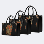 Vintage Tiger And Devil Print Handbag Factory Direct Sales
