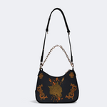 Wolf Shot Dead By Bow And Arrow Leather Crossbody Bag_04