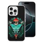 Floral Moth Print - Phone Case