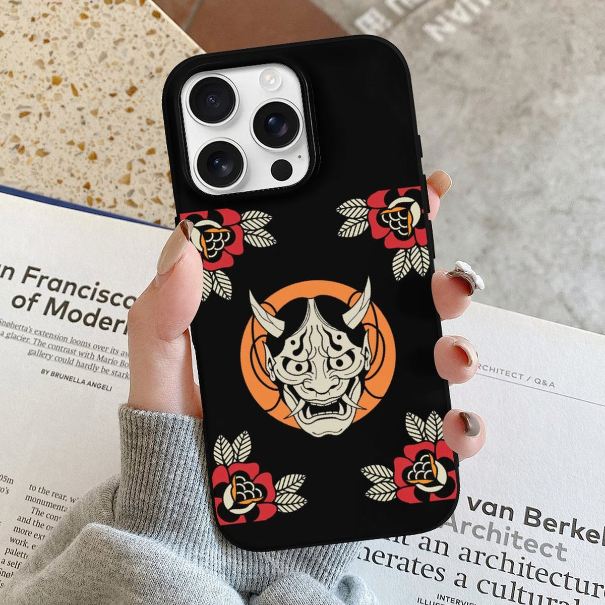 Horror Demon Print - Phone Case
