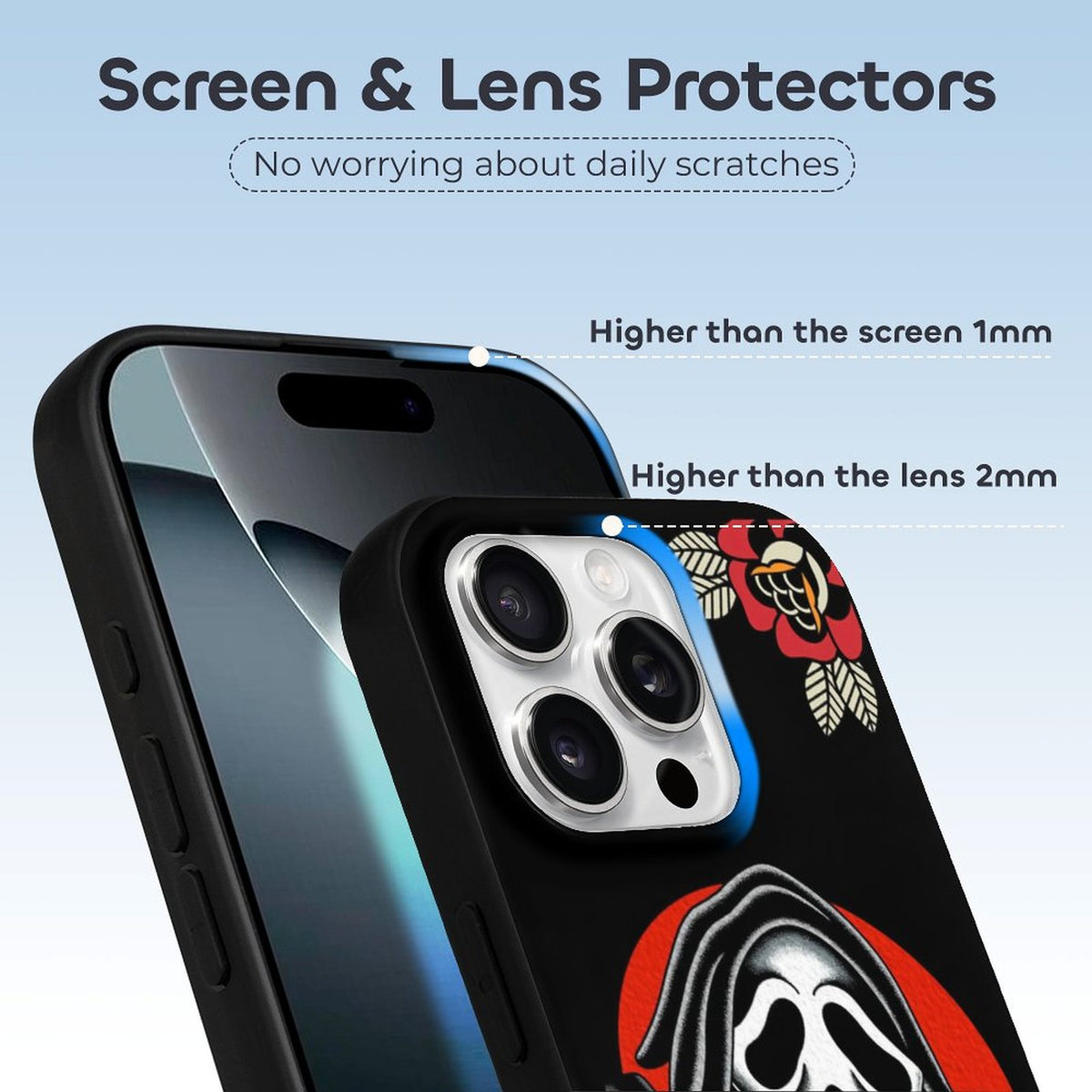 Horror Ghostface - Phone Case
